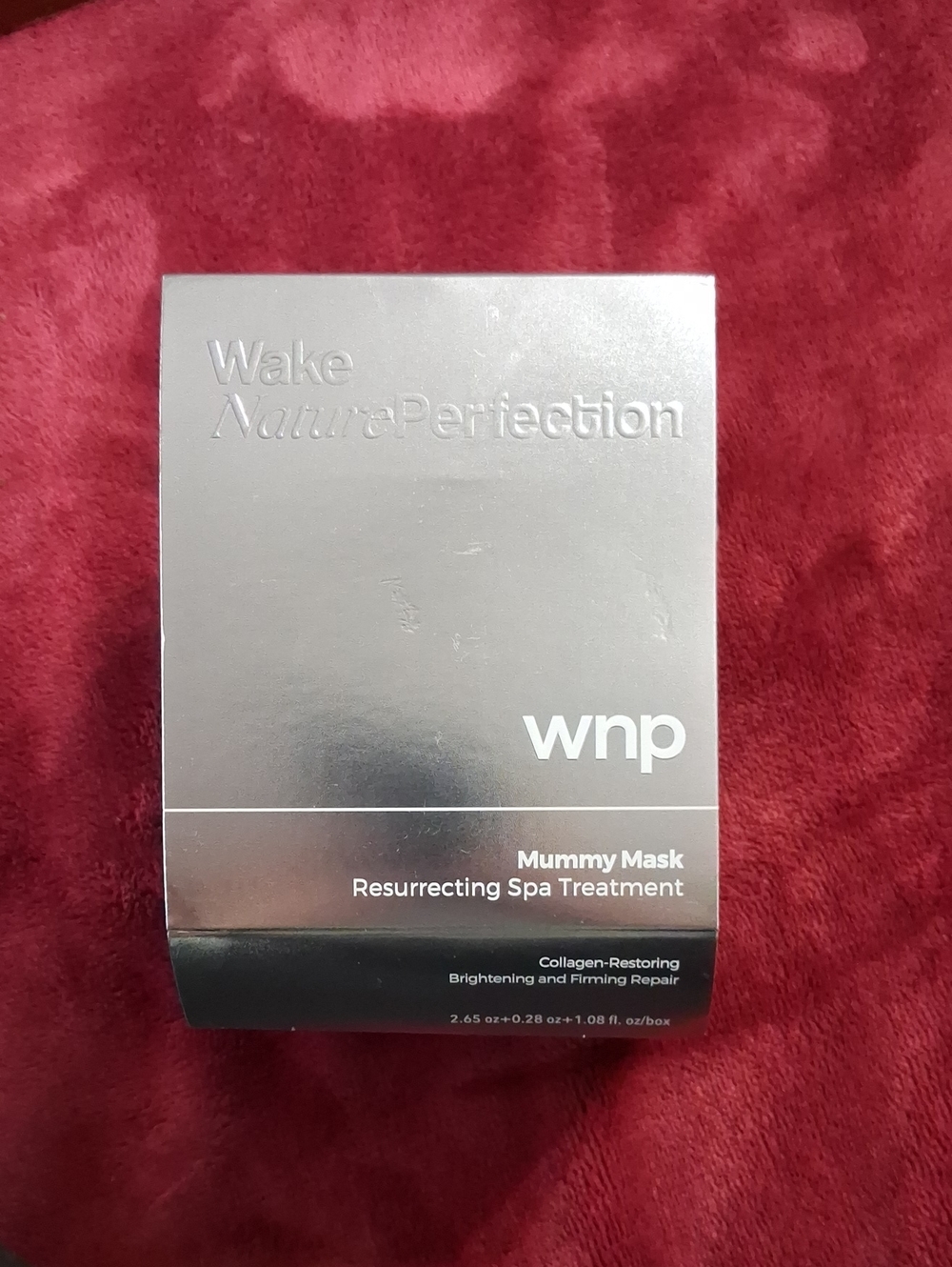 Silver Mummy Mask - Resurrecting Spa Treatment